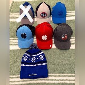 Assorted Golf Lids and Caps: Black Clover 🍀 Live Lucky L/XL